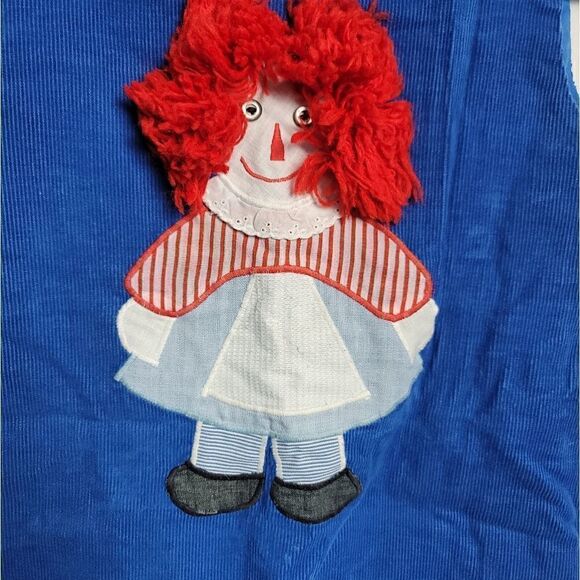VINTAGE The Pond Raggedy Ann Corduroy Dress - Picture 3 of 6